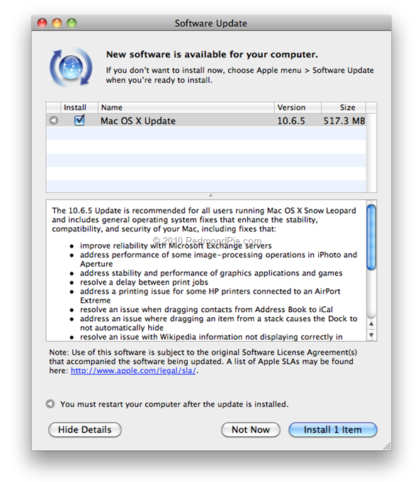 Mac Os 10.6 3 Update Download
