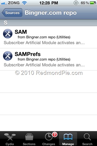 Step 4 Now install SAM and SAMPrefs as shown in the screenshots below
