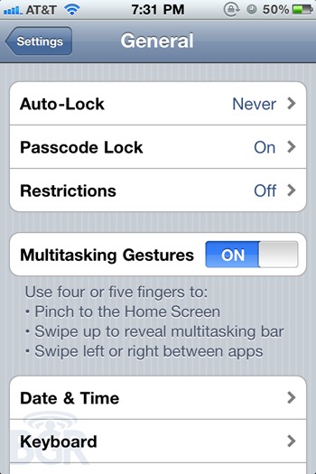 How To Use Gestures On Iphone 4A