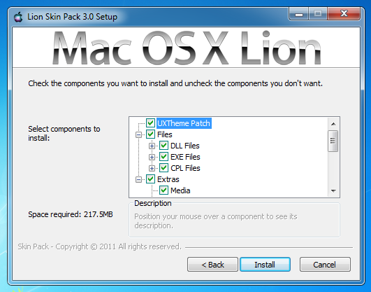 Mac Os X Lion Skin Pack For Windows 10