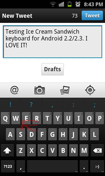 Android 4.0 ICS Keyboard Now Available For Older Devices; This Is The ...