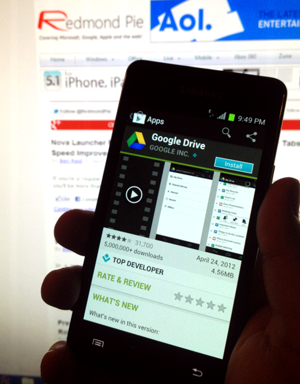 Google Drive Android RP