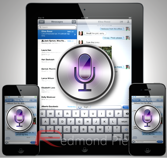 Siri iPad iPhone iPod touch (1)