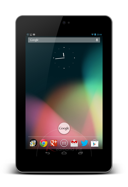 Nexus 7 home screen