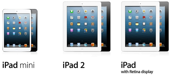 iPad comparison header