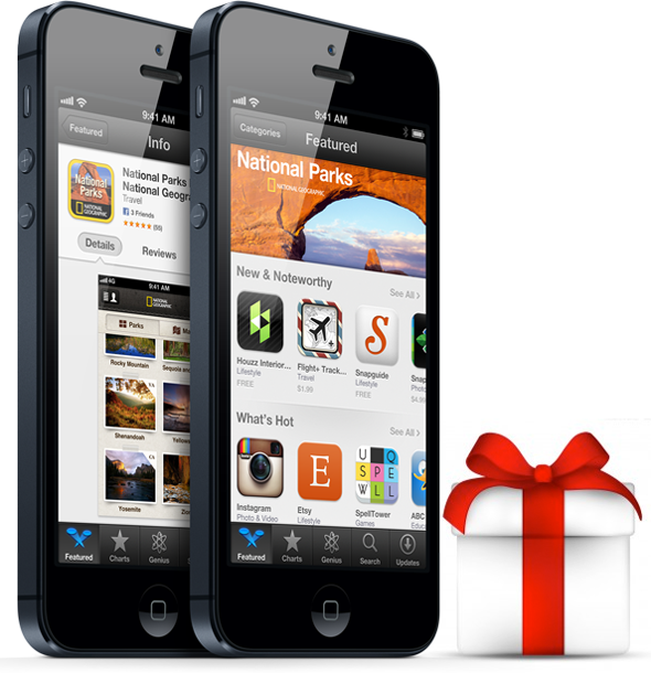 Gift Apps iOS header