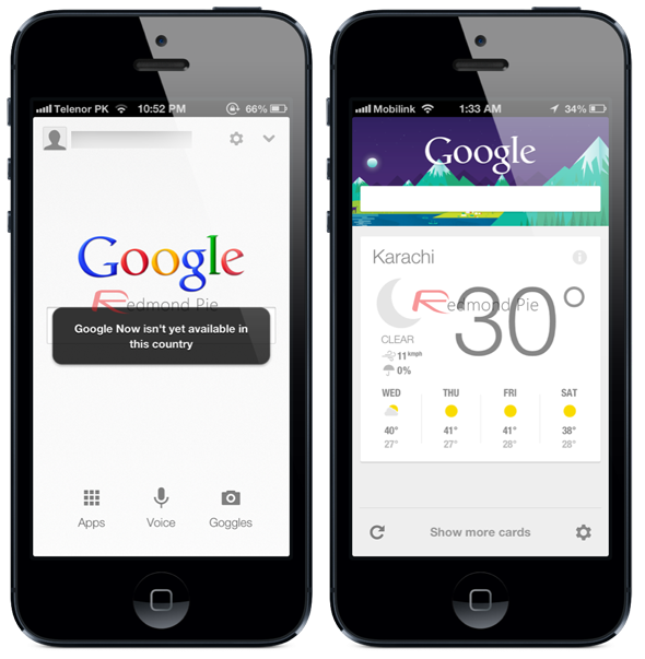 Google Now Iphone