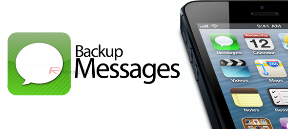 backup iphone messages