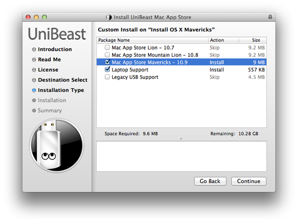 UniBeast Mac App Store
