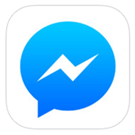 Image result for facebook messenger app icon iphone