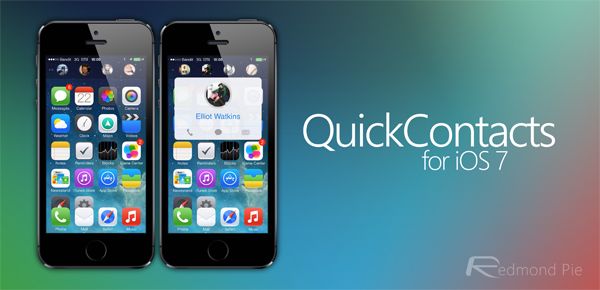 QuickContacts iOS 7 header