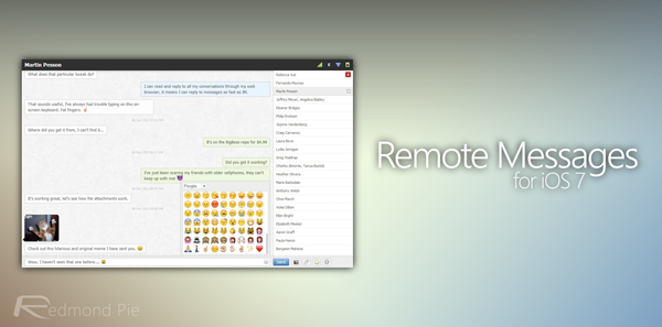 Remote Messages header
