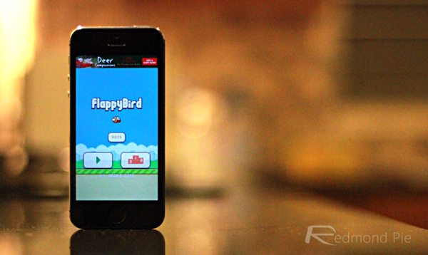 Flappy Bird header iPhone 5s