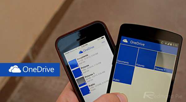OneDrive iOS Android header
