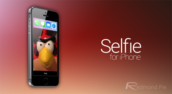 Selfie header iPhone