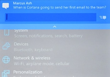 Inline notifications windows 10 phone