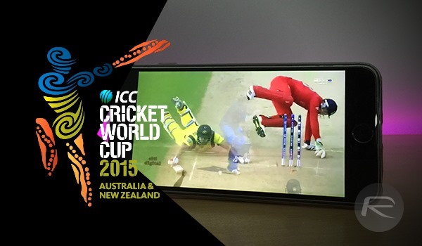 Watch Cricket World Cup 2015 Live Stream Online On iPhone, Android, Web, Apple TV