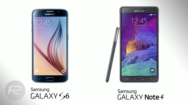 Galaxy S6 vs Galaxy Note 4 main