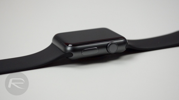 Apple Watch Sport Black Digital Crown and Side Button