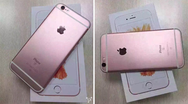 ... Show iPhone 6s Packaging For All Four Colors, Rose Gold Model Up Close