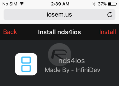 Nds 4 Ios