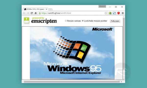 You Can Now Run Windows 95 In Your Web Browser