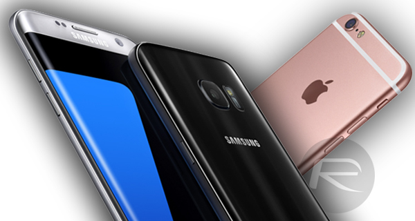 Galaxy S7, Galaxy S7 Edge, Samsung, Galaxy S7 Vs iPhone 6s, Galaxy S7 Edge Vs iPhone 6s Plus, Tech Holics, AppLe, 