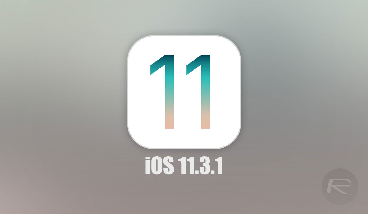 iOS 11.3.1 Released Fix