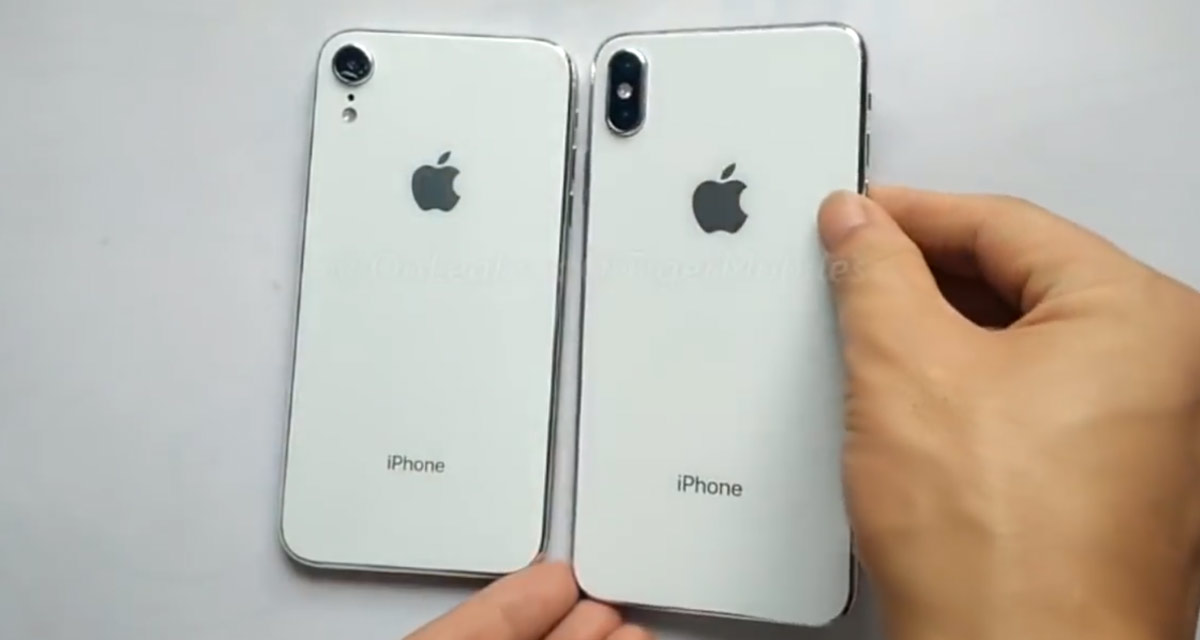 Dummies del iPhone X Plus y iPhone de 6.1 pulgadas filtrados