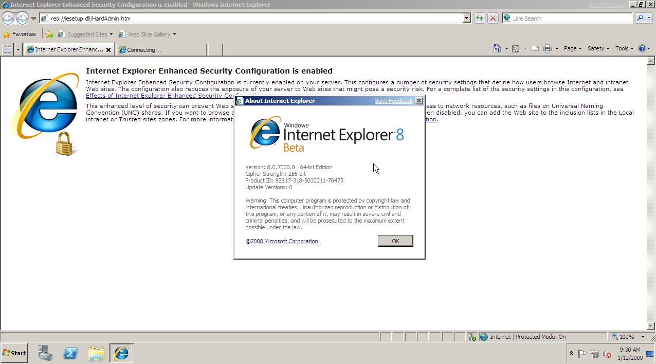 Windows Server 2008 Beta. Internet Explorer 2008. Windows Server 2008 r2. Безопасность Windows Server 2008 r2.