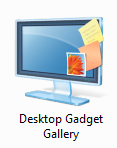 Desktop Gadget Gallery Icon