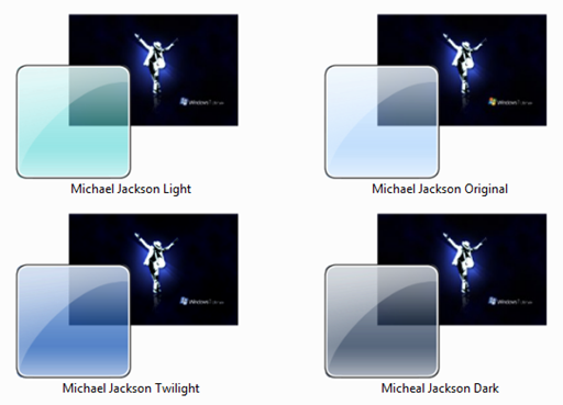 Michael Jackson Themes for Windows 7