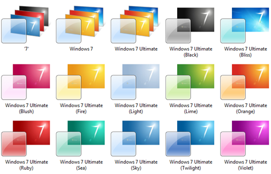 The 'Ultimate' Windows 7 Theme Pack