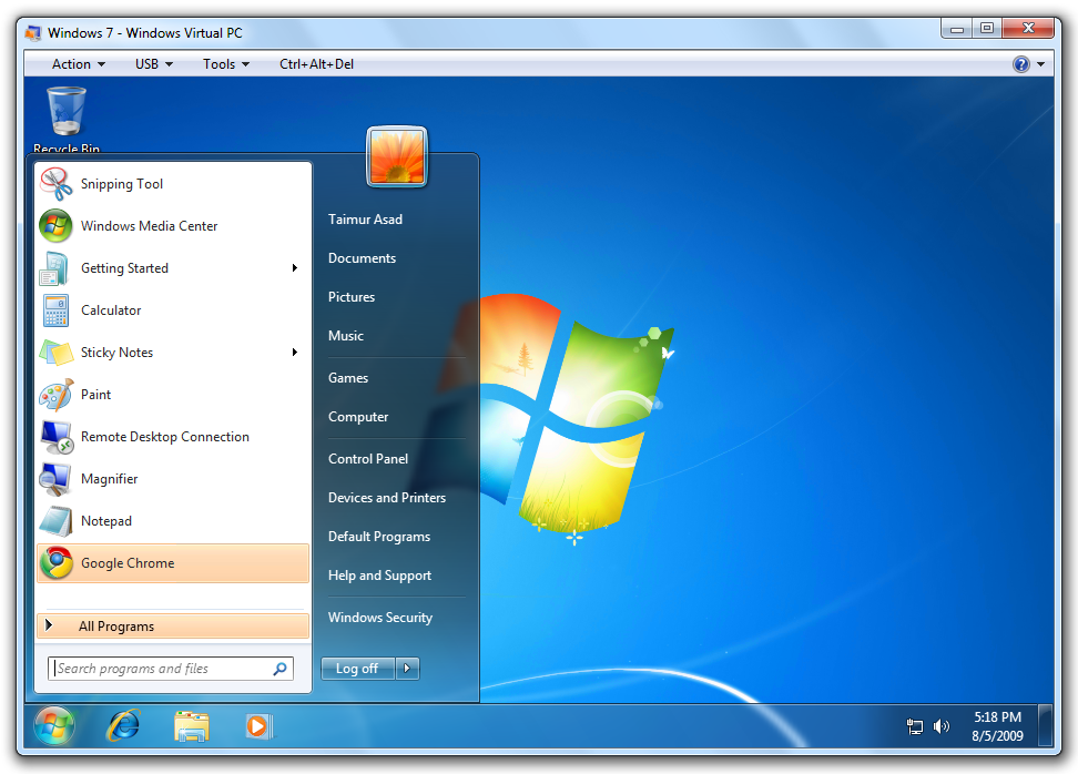 włącz kieliszek aero w systemie Windows 7