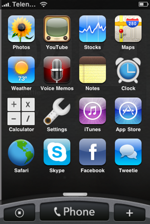 HTC Hero Sense UI on iPhone (2)