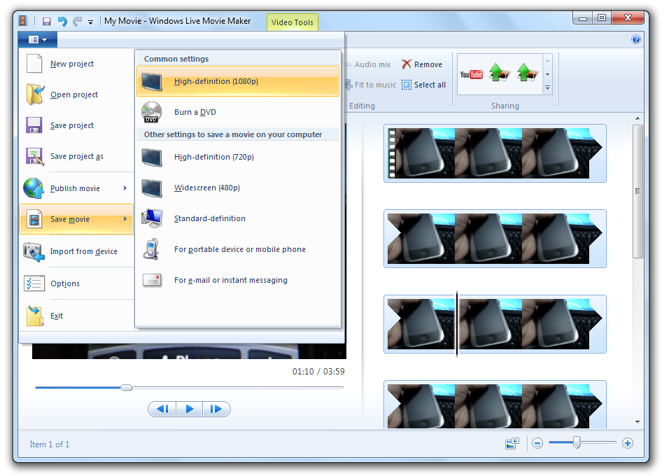 windows 7 movie maker download microsoft