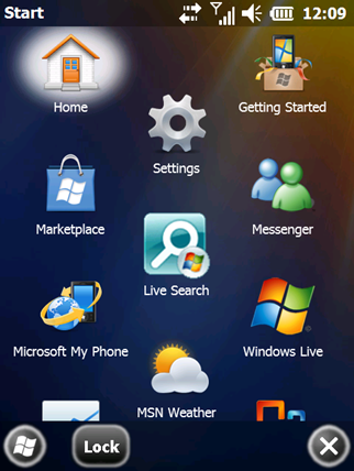 Windows Mobile 6.5 Build 23036