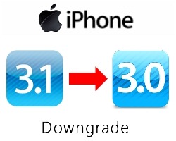 Downgrade iPhone firmware 3.1 to 3.0.1