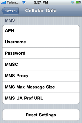 Enable MMS on iPhone 2G 3.1.2 Firmware