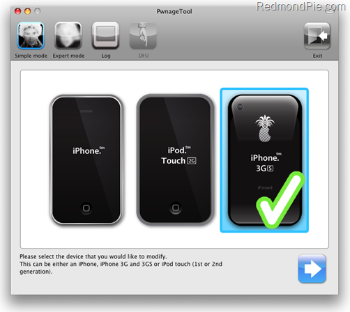 Jailbreak iPhone on 3.1.2 with PwnageTool 3.1.4