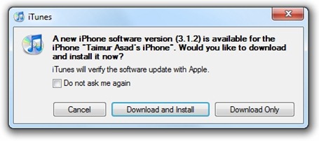 iPhone OS Firmware 3.1.2