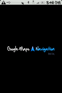 Google Maps Navigation on G1
