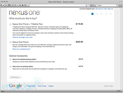 Nexus One Price