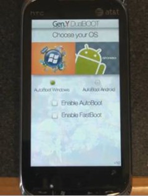 Dual Boot Windows Mobile and Android
