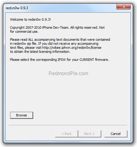 Jailbreak iPod touch OS 3.1.3