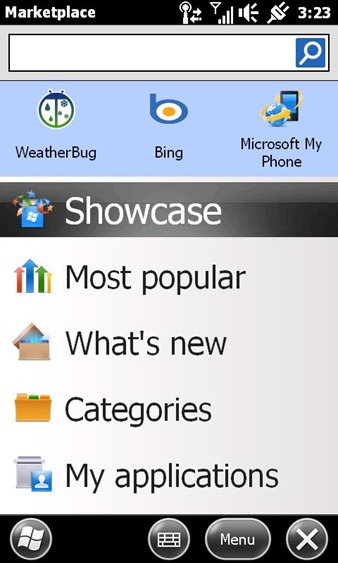 Windows Phone Marketplace