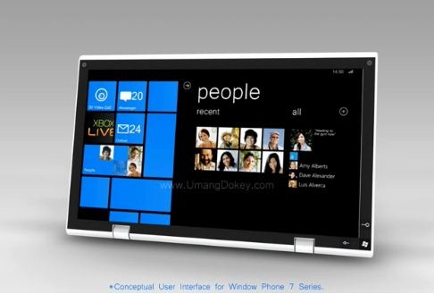 Windows Phone 7 Tablet
