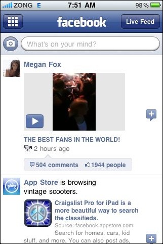 Facebook 3.1.3 for iPhone (2)