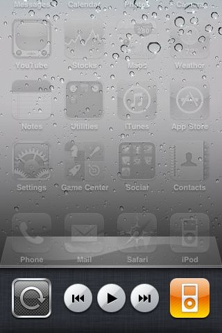  iPod Controls in Multitasking Switcher