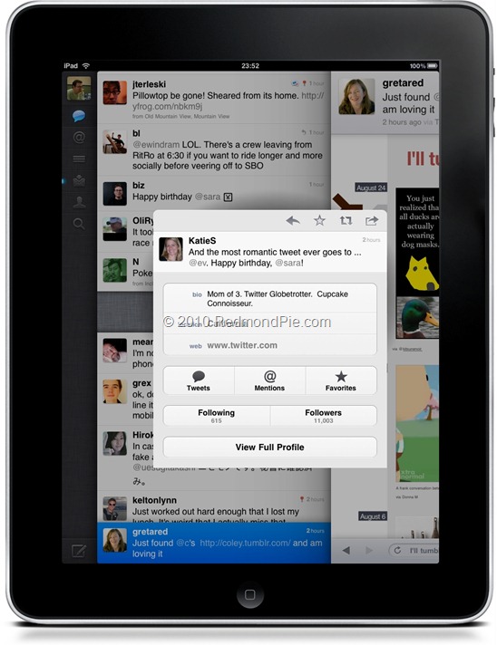Twitter for iPad